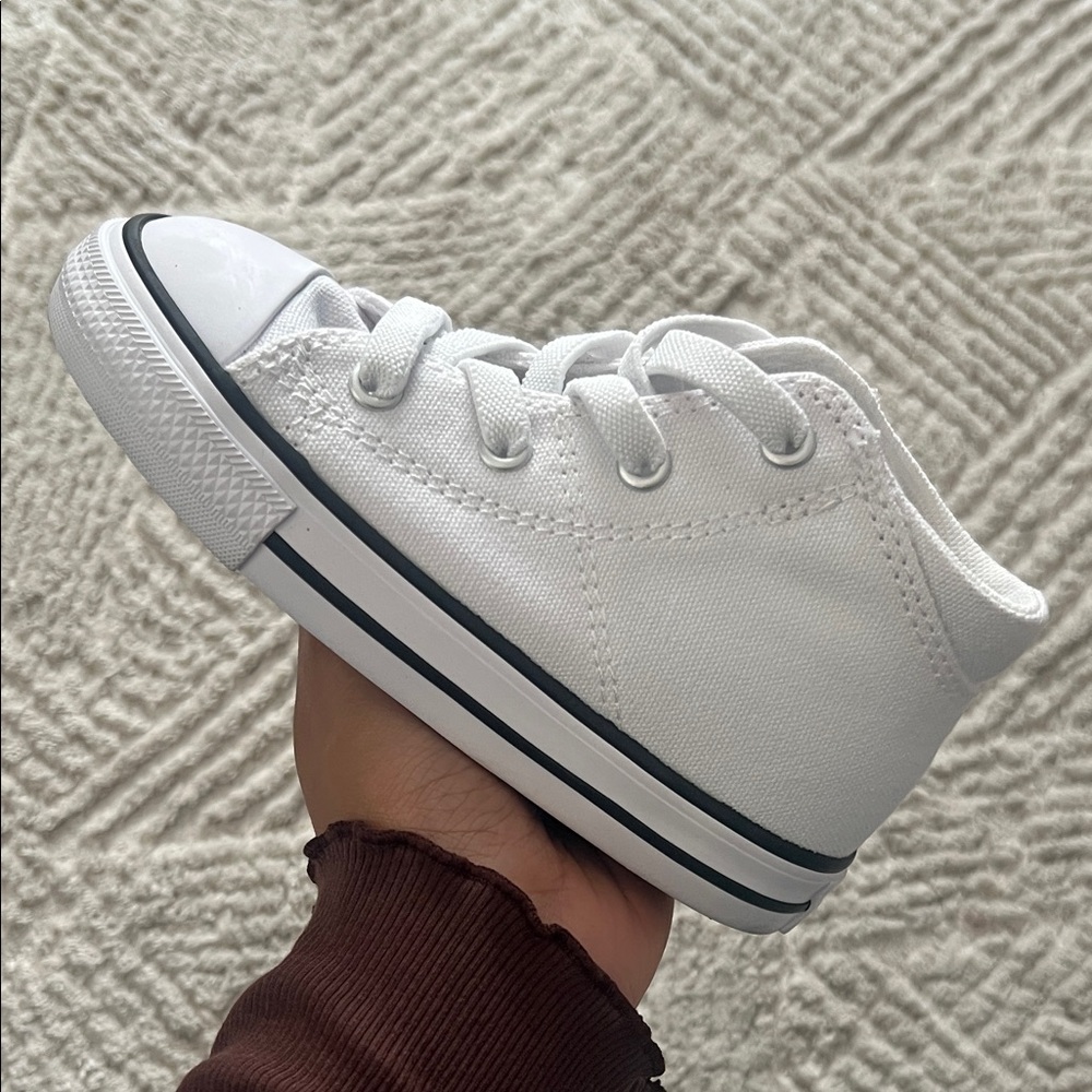 Infant/Toddler Converse Madison Mid White Shoes